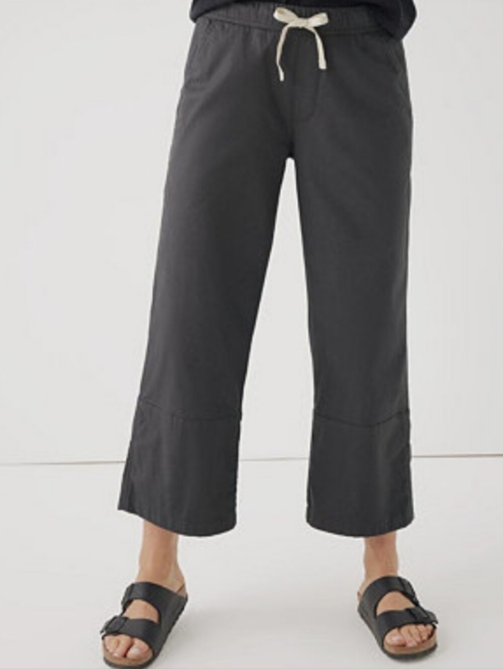 Pact Organic Cotton Daily Twill Pants Gray Large